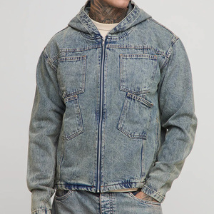 Chaqueta Vaquera de Algodón con Botones y Bordado Estilo Vintage Y2K Personalizada al por Mayor, MOQ Bajo para Marcas de Moda de EE. UU. - Product Image 6