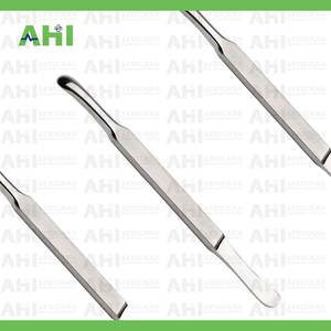 Élévateur périostal Seldin en acier inoxydable certifié CE Classe I, instrument dentaire manuel avec poignée ergonomique AHI-6110, couleur argent - Product Image 2