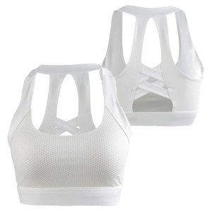 Sujetador deportivo elegante para mujer con construcción transpirable sin costuras, de secado rápido y ajuste activo cómodo y con buen soporte. - Product Image 3