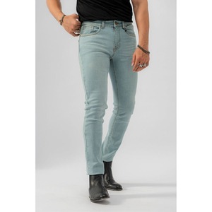Jeans légers 2024 pour hommes, coupe haute, style mode, vente en gros, nouveau style, coupe slim, skinny, droite, respirante - Product Image 3