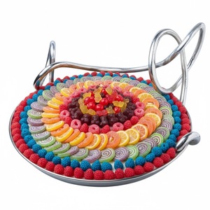 Attractive Design Decorative <b>Chocolate</b> Tray Finest Quality Silver Metal Stainless Steel <b>Chocolate</b> Bowl Party Platter For <b>Wedding</b> - Product Image 3