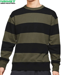Sweat-shirt respirant à col rond avec œillets sous les aisselles pour homme, idéal pour la gym, l'entraînement, la ventilation, ensemble de vêtements de sport en polaire - Product Image 2
