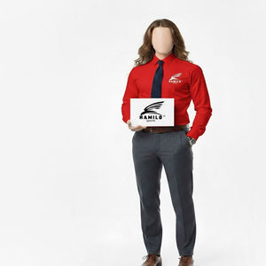 Chemises habillées d'été les plus populaires pour femmes, respirantes, pour le bureau et les occasions formelles, à manches longues. - Product Image 3