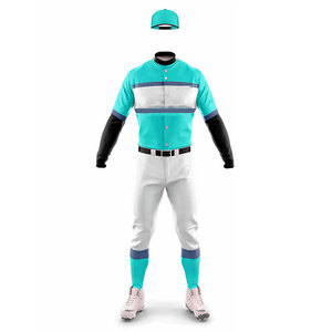 Uniforme de Béisbol para Hombre, Venta de Fábrica al Mejor Precio, Uniforme Deportivo de Color Sólido para Equipos, Todas las Tallas, Uniforme Juvenil para Niños, Conjunto con Logotipo Personalizado Impreso - Product Image 2