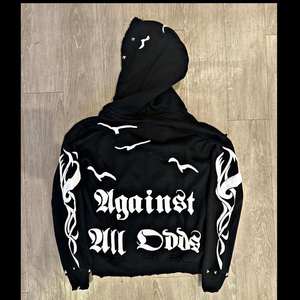 Sudadera con Capucha Personalizada con Tachuelas, 100% Algodón Ecológico, Bordado 3D, Bolsillo Frontal con Logotipo, Color, Talla, Empaque, OEM, Sudaderas con Capucha Personalizadas - Product Image 2