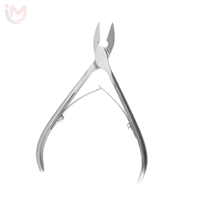Coupe-ongles professionnel en acier inoxydable robuste avec poignée antidérapante, outil de podologie pour ongles épais, lame incurvée, outil de pédicure - Product Image 4