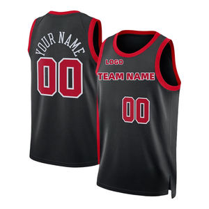 Eco-Friendly Anti-Bacterial Basketball Jersey Plus Size Breathable Quick Dry Sleeveless <b>Adjustable</b> <b>Strap</b> Printed Stitched - Product Image 4