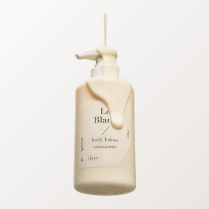 ผลิตภัณฑ์ดูแลผิวหน้าและผิวกายเกาหลี Months And Days Perfume Care Body Lotion Le Blanc กลิ่นแป้งเด็ก 500 มล. 3 ชิ้น - Product Image 2