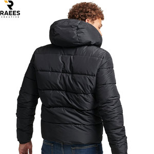 Custom Embroidered <b>Men</b> Winter Puffer <b>Jacket</b> Detachable Hood Wholesale OEM Manufacturer <b>men</b> Packable Puffer <b>Jacket</b> Ultra <b>Light</b> - Product Image 6