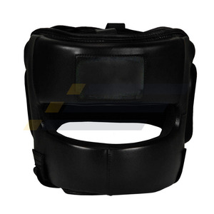 High Quality Leather and PC Sports Helmet New Arrival Adult Boxing and MMA <b>Training</b> <b>Head</b> Guard For Men And Women - Product Image 3