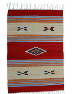 Alfombra Moderna Reversible de Algodón Hecha a Mano con Diseño Floral, Lavable, para Uso en el Hogar y Viajes, Venta al Por Mayor - Product Image 1