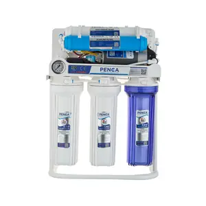 Wholesale Price Water Purifying Filter 6 Stage Alkaline Quick Connect Fittings Reverse Osmosis Water Purifier Filter Machine