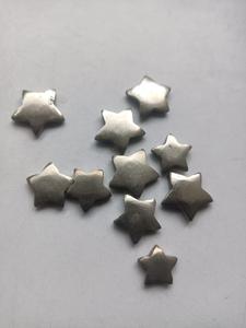 Pirita Natural, Corte Estrella Plateada/Acero, 10-15mm, 65CT, 10 Piezas, Gema Suelta con Juego de Color para Joyería, Zehra Gems Jewellery - Product Image 3