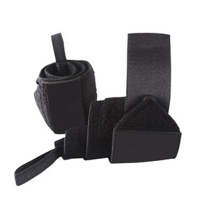 Bandes de maintien pour poignets en coton résistant pour une force de traction maximale et un meilleur contrôle de la barre pendant l'entraînement quotidien - Product Image 4