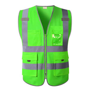 Gilet de sécurité haute visibilité pour hommes - Gilet de travail matelassé réfléchissant - Gilet de sécurité avec logo personnalisé pour hommes - Product Image 5