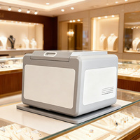Analyseur d'or XRF WiserMachine, spectromètre à rayons X avec garantie d'un an et précision de 0,05 % pour l'analyse des métaux précieux