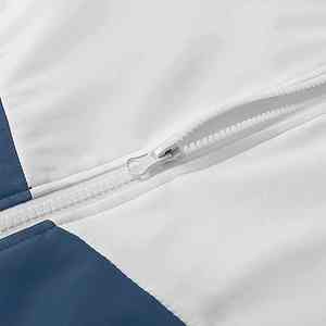 Chándal con Capucha Transpirable de Bloques de Color Más Vendido, Manga Larga con Cremallera, Ropa Deportiva Casual Ligera de Poliéster para Primavera - Product Image 2