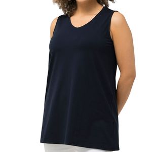 Débardeur Crop Top Oversize Sans Manches Col U 100% Coton Décontracté Uni Tendance Nouveau Design pour Femme – Vente en Gros - Product Image 3