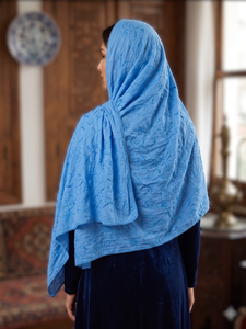 Wholesale Women Cotton Voile Scarf Long Rhinestone Lace Border Floral Breathable Embroidery Summer Dubai Style Muslim African - Product Image 3