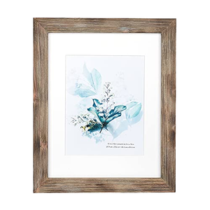 Cadre photo en bois de qualité supérieure pour table et mur |   Cadre photo rustique pour photos de famille, certificats, œuvres d'art et décoration intérieure - Product Image 1