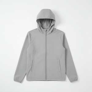 Mens Lightweight Waterproof 100% Polyester Full Zip Windbreaker <b>Jacket</b> for Winter <b>Workouts</b> Sports & Gym Use - Product Image 4