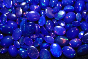 Blue Opal Ethiopian Opal Oval Cut Gemstone Colorful Opal Natural Opal Multi <b>Fire</b> And Play Of Color Opal For Jewelry Making - Product Image 3