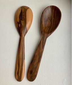 Ensemble de saladiers classiques fabriqués à la main en bois dur, écologiques et compatibles lave-vaisselle pour une utilisation à la maison et en cuisine - Product Image 1