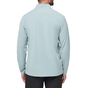 Pull-over de golf 1/4 zip pour homme – Sweat-shirt léger et confortable personnalisable de haute qualité – Motif uni - Product Image 2