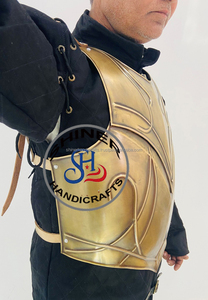 Chaqueta de armadura Medieval para mujer, armadura antigua de LOTR Elven, disfraz de Halloween, 18 calibres, acabado de latón antiguo - Product Image 2