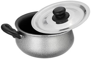 Casseroles modernes en acier inoxydable, revêtement antiadhésif, couvercle en verre trempé, passe au lave-vaisselle, diamètre 24 cm, durables, élégantes, adaptées aux aliments - Product Image 3