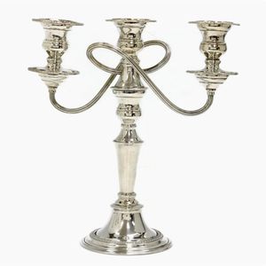 Modern Metal <b>Candelabra</b> For Dining Table Decoration With Multi Arm Candle Holders Perfect For Events And Home Ambience - Product Image 1