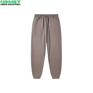 Pantalon de jogging uni pour homme, couleurs terre, basique, décontracté, en molleton, lot de vêtements - Product Image 5