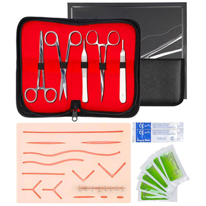 Kits de pratique de suture pour étudiants en médecine, instruments chirurgicaux personnalisés de haute qualité avec impression de logo, disponibles en différentes couleurs - Product Image 1
