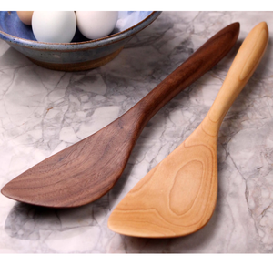 Cuillère spatule en bois naturel très vendue pour la cuisine, la maison et l'hôtellerie – Ustensiles de cuisine en bois en promotion - Product Image 6