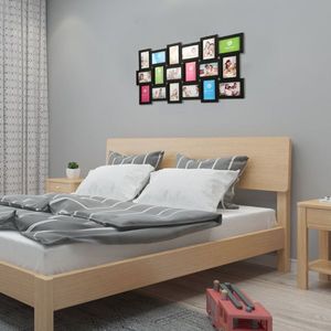 18-Picture Collage <b>Frame</b> Kit <b>4</b>\" <b>X</b> <b>6</b>\" Glass Protection Display Black Wall Mounting Gallery Home Decor Framed Wall Arts - Product Image 5