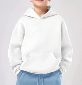 Survêtements pour enfants en coton 100% personnalisés, sweat-shirts à capuche et pantalons de jogging, haute qualité, nouveau style, mode, survêtements de jogging pour enfants - Product Image 3