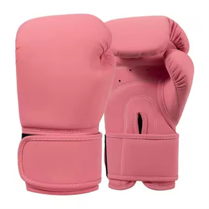 ถุงมือชกมวย PU สีดำ แบบเต็มนิ้ว ปิดด้วยเวลโคร สำหรับผู้ใหญ่ ฝึกซ้อม อุปกรณ์ MMA สำหรับทุกเพศ - Product Image 5