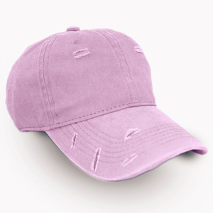 Wholesale Custom Brand Custom Logo Sporty Acid Wash Dot Argyle Fruit 100% Polyester Denim Breathable <b>Waterproof</b> Baseball <b>Cap</b> - Product Image 1