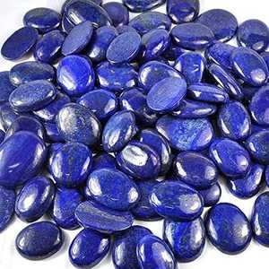 Cristales ovalados de todos los colores, piedras preciosas ovaladas pulidas, piedras de cristal de colores mixtos, piedras semipreciosas curativas de Reiki. - Product Image 4