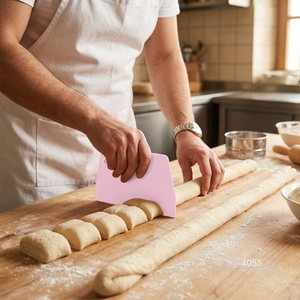 Espátula de Plástico para Repostería, Color Rosa Suave, Flexible, para Decorar Pasteles y Esculpir - Product Image 6