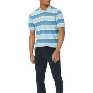 Polo pour homme en coton 100% brodé, manches courtes, nouveau polo décontracté pour homme, vêtements d'été - Product Image 3