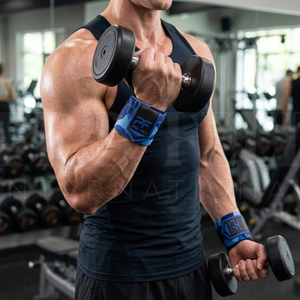 2026 New Unique Design Fitness Safety Customized Design <b>Wrist</b> Wraps Heavy Support Breathable Weightlifting <b>Wrist</b> <b>Straps</b> Unisex - Product Image 4