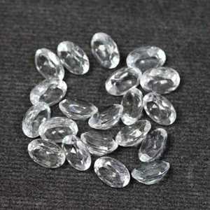 Topacio Blanco Natural Ovalado Facetado, Gema Suelta de 20 Ct, ZUBEDA GEMS and JEWELRY para la Fabricación de Joyas al por Mayor - Product Image 5