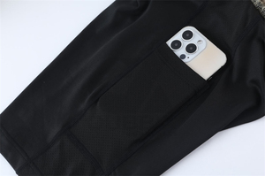 Shorts de sport pour homme à séchage rapide avec doublure respirante, étiquette personnalisée, motif uni, shorts de fitness - Product Image 3