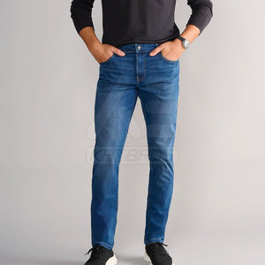 Meilleur Prix – Nouveauté : Jean en toile droite 100 % coton, personnalisable avec logo, décontracté, respirant et écologique, disponible en ligne - Product Image 3