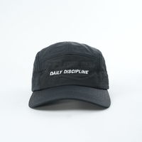 Nouvelles casquettes en toile de nylon à 5 panneaux avec découpe laser, logo brodé 3D, décontractées, pour l'hiver, l'extérieur, la course à pied, le sport, service OEM personnalisé