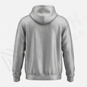Vestes à capuche pour hommes de qualité supérieure, couleur personnalisée, logo en polaire, poche imprimée, 100% coton, prix raisonnable, vente en gros - Product Image 2
