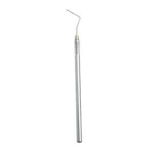 เครื่องมือผ่าตัดทางทันตกรรม GDC Moon Dental Explorer Probe แบบปลายเดียว ใช้ซ้ำได้ คุณภาพใหม่ ได้รับการรับรองมาตรฐาน CE ด้ามจับแบบมีลายกันลื่น สีเงิน - Product Image 5