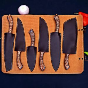 Ensemble de couteaux de cuisine pour la maison avec lames en acier inoxydable pour la cuisine quotidienne et la préparation des repas, cuisine professionnelle pour le quotidien - Product Image 4