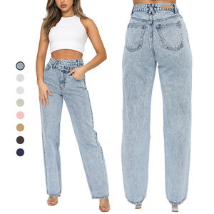 Venta al por Mayor de Jeans de Tallas Grandes para Mujer, Pantalones Casuales, Pantalones de Mezclilla para Mujer, Jeans de Mezclilla Femeninos - Product Image 1